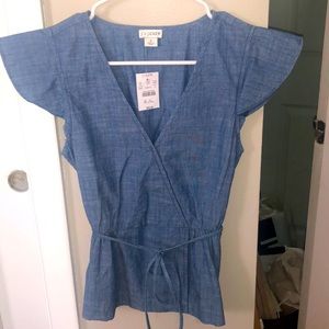 J Crew  top- size 0